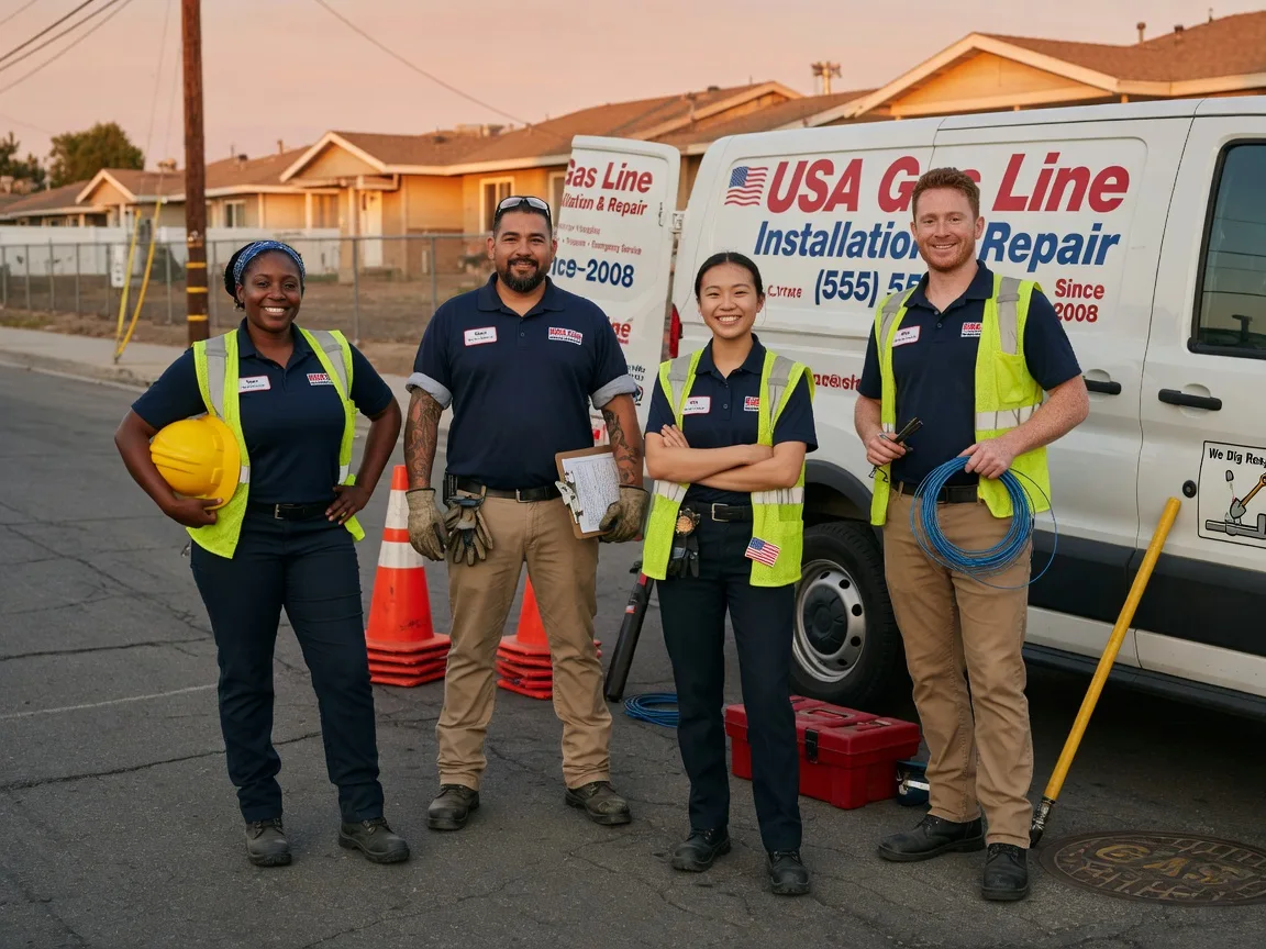 Gas Line Installation company in Henning, IL